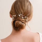 Penelope crystal hair pins (gold) - Liberty in Love