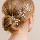 Rice pearl hair pins (set of 3) - Liberty in Love