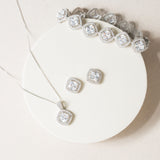 Richmond three-piece bridal jewellery set - Liberty in Love