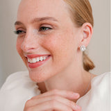 Richmond crystal bridal stud earrings - Liberty in Love