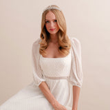 Romanov crystal fringe bridal tiara - Liberty in Love