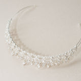 Romanov crystal fringe bridal tiara - Liberty in Love