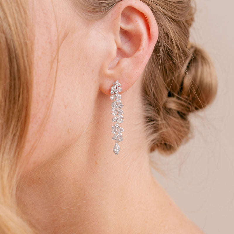 Samira crystal drop earrings - Liberty in Love