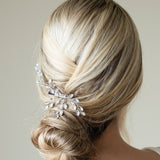 Glimmer crystal spray clip (silver) - Liberty in Love