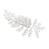 Pearl serenade crystal spray clip (silver) - Liberty in Love