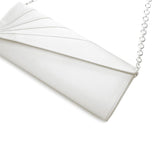Tess satin pleated wedding clutch bag - Liberty in Love