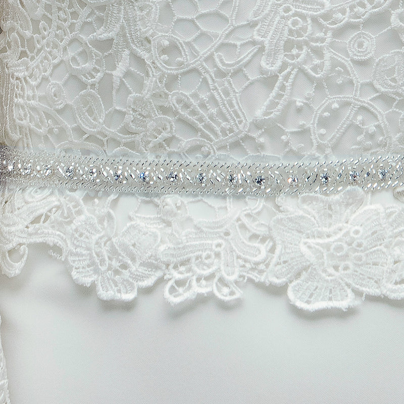 Tiffany silver crystal and beaded belt - Liberty in Love