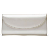 Viki satin and silver shimmer bridal handbag - Liberty in Love