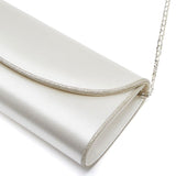 Viki satin and silver shimmer bridal handbag - Liberty in Love