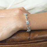 Waterlily three-piece bridal jewellery set - Liberty in Love