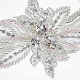 Alicia floral crystal embellished beaded headpiece - Liberty in Love