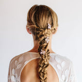 Aliya clustered crystal hair pins - Liberty in Love