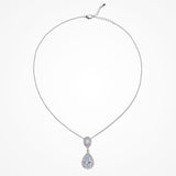 Alma CZ pendant necklace  (silver) - Liberty in Love