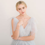 Amalfi crystal hearts floral bracelet - Liberty in Love
