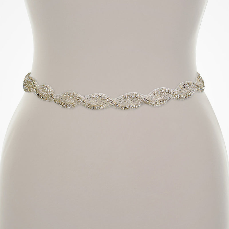 Amanda crystal and beaded belt - Liberty in Love