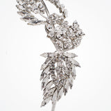Amaryllis heart and leaves headpiece - Liberty in Love