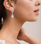 Anais crystal teardrop earrings - Liberty in Love