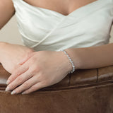 Andorra cubic zirconia bracelet - Liberty in Love
