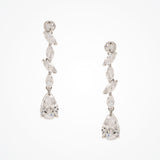 Andorra cubic zirconia drop earrings - Liberty in Love