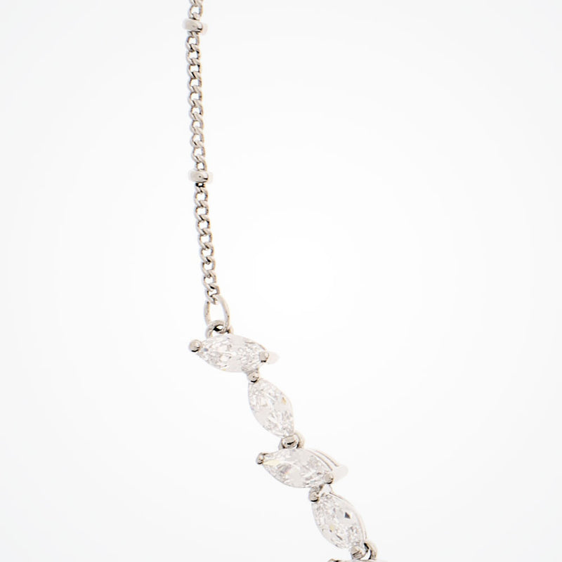 Andorra cubic zirconia necklace - Liberty in Love