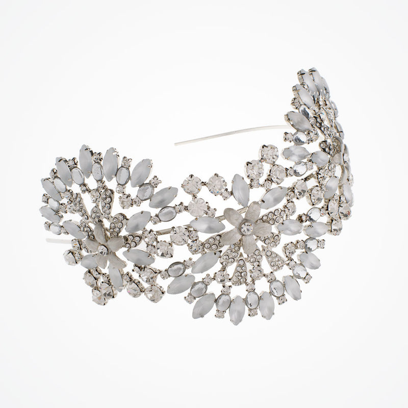 Anemone diamante and enamel headpiece - Liberty in Love