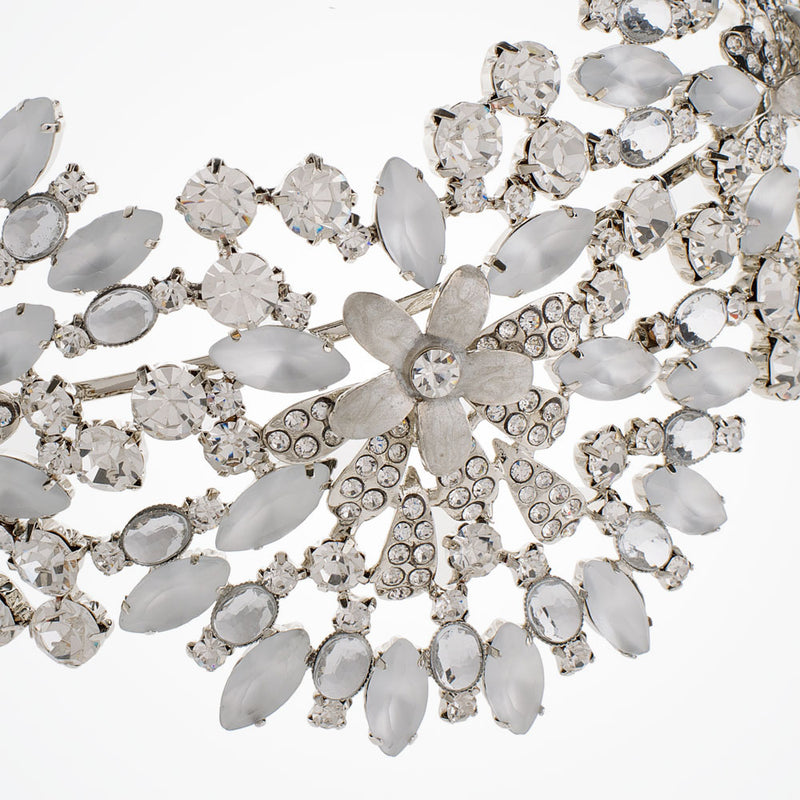 Anemone diamante and enamel headpiece - Liberty in Love