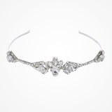 Anna silvered crystal headpiece - Liberty in Love