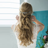 Anna silvered crystal headpiece - Liberty in Love