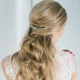 Anna silvered crystal headpiece - Liberty in Love