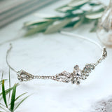 Anna silvered crystal headpiece - Liberty in Love