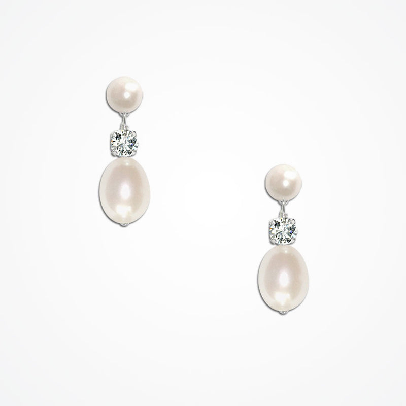 Anna II pearl drop earrings - Liberty in Love