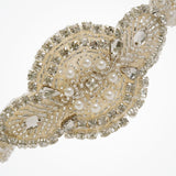 Annabel crystal and pearl beaded motif headpiece - Liberty in Love