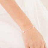 Annabel pearl bracelet (silver) - Liberty in Love