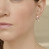 Aphrodite pearl and crystal earrings - Liberty in Love