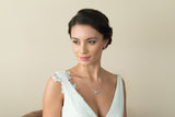 Aphrodite pearl and crystal earrings - Liberty in Love