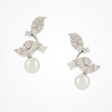 Aphrodite pearl and crystal earrings - Liberty in Love