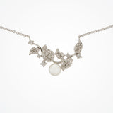 Aphrodite crystal and pearl necklace - Liberty in Love