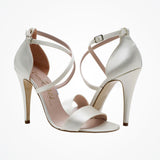 Arabella ivory silk satin sandals - Liberty in Love