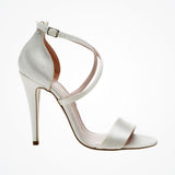 Arabella ivory silk satin sandals - Liberty in Love