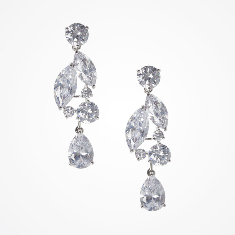Aria CZ drop earrings - Liberty in Love