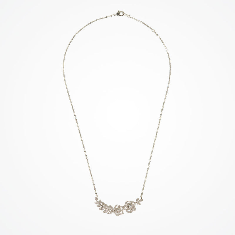 Arlo floral crystal necklace - Liberty in Love