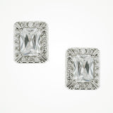 Art Deco bridal stud earrings - Liberty in Love