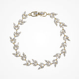 Ashton crystal vine of leaves bracelet - Liberty in Love
