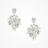 Asta floral crystal drop earrings - Liberty in Love