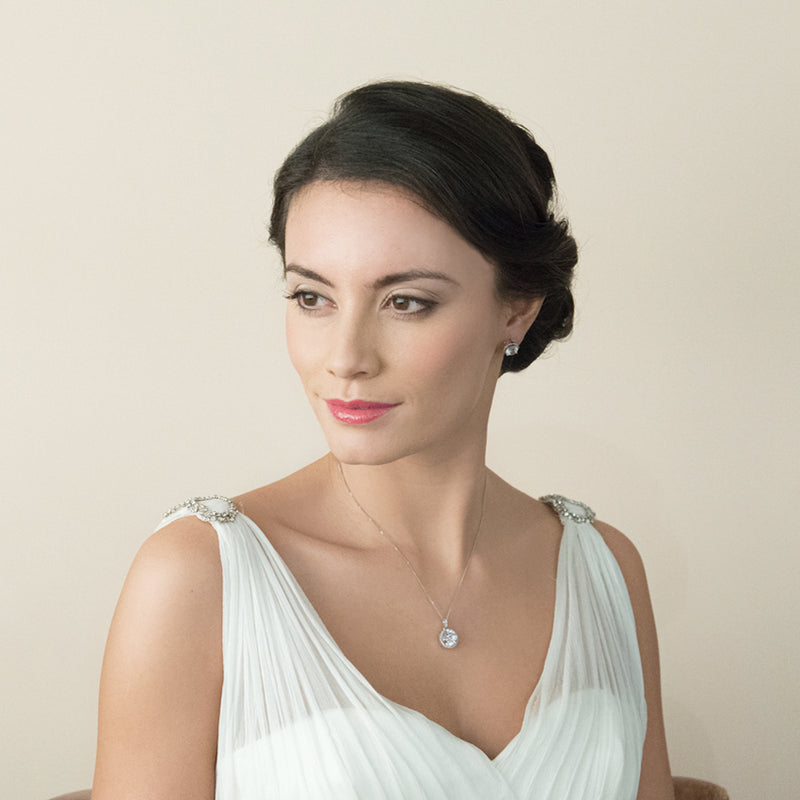 Aston bridal stud earrings - Liberty in Love