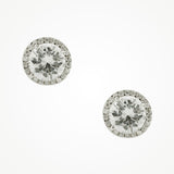 Aston bridal stud earrings - Liberty in Love