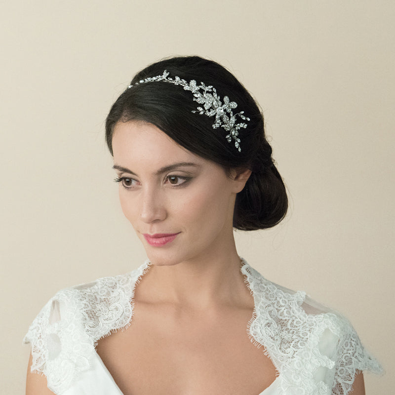 Astra crystal blossoms hair vine - Liberty in Love
