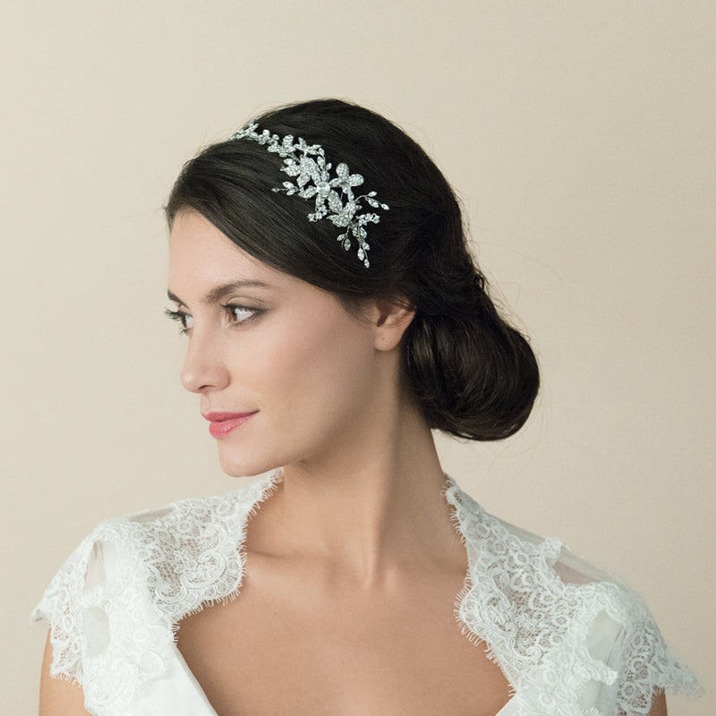 Astra crystal blossoms hair vine - Liberty in Love