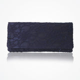 Astrid navy lace clutch - Liberty in Love