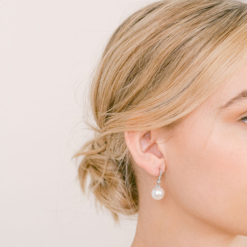 Ava pearl drop earrings - Liberty in Love